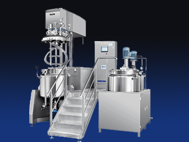 SME-BE500L真空乳化機(jī)，下均質(zhì)螺帶攪拌